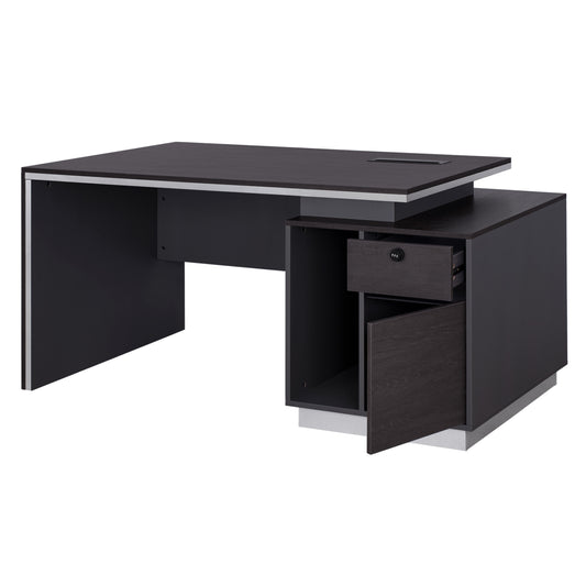 ΓΡΑΦΕΙΟ ΕΠΑΓΓΕΛΜΑΤΙΚΟ ΜΕ ΔΕΞΙΟ ΝΤΟΥΛΑΠΙ ROSEWOOD 180x80x76
