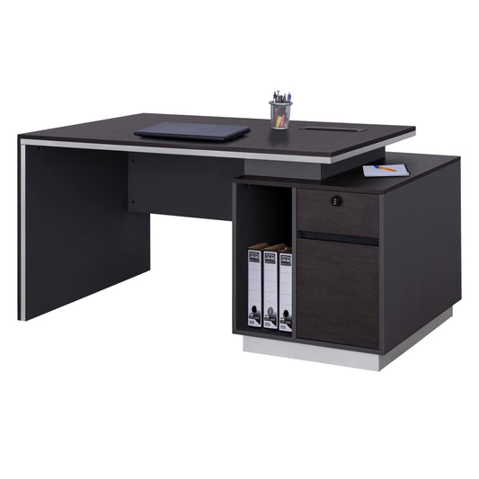 ΓΡΑΦΕΙΟ ΕΠΑΓΓΕΛΜΑΤΙΚΟ ΜΕ ΔΕΞΙΟ ΝΤΟΥΛΑΠΙ ROSEWOOD 160x80x76