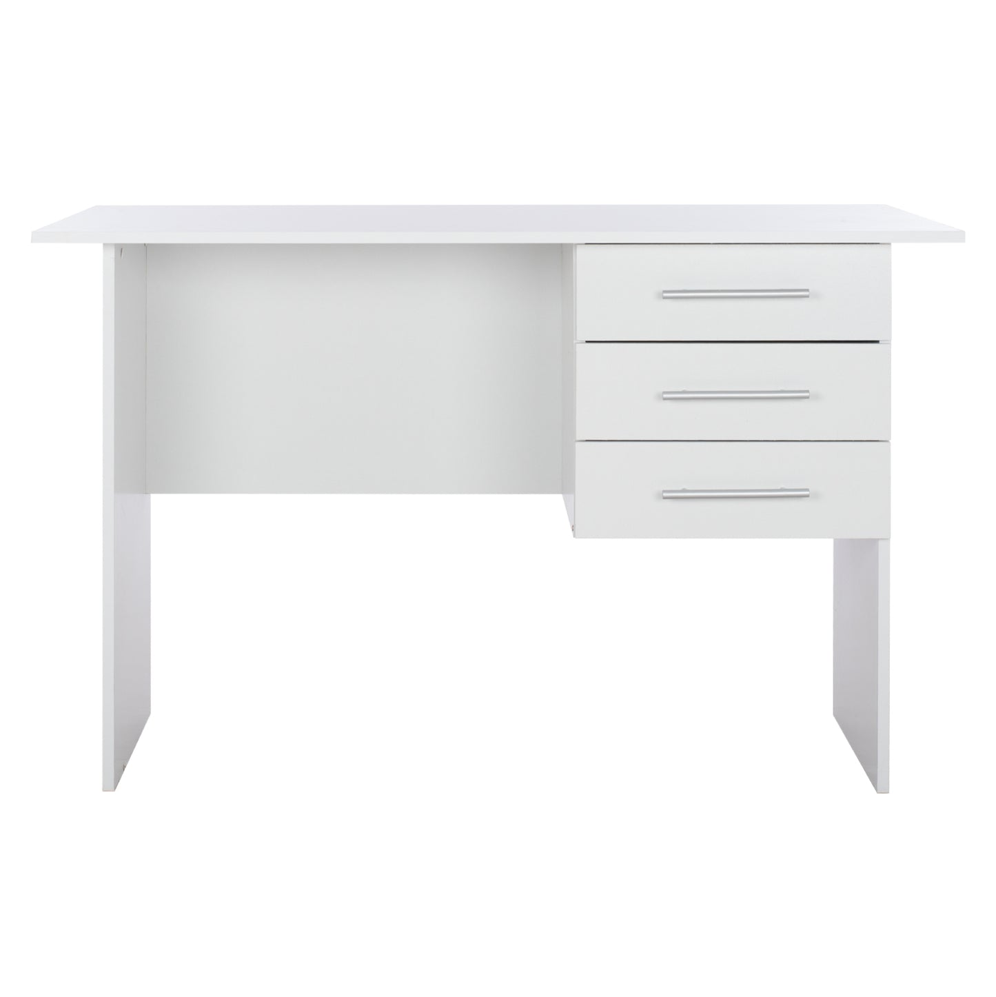 ΓΡΑΦΕΙΟ ΜΕΛΑΜΙΝΗΣ ENSLEY ΜΕ 3 ΣΥΡΤΑΡΙΑ ΛΕΥΚΟ 120x60x76