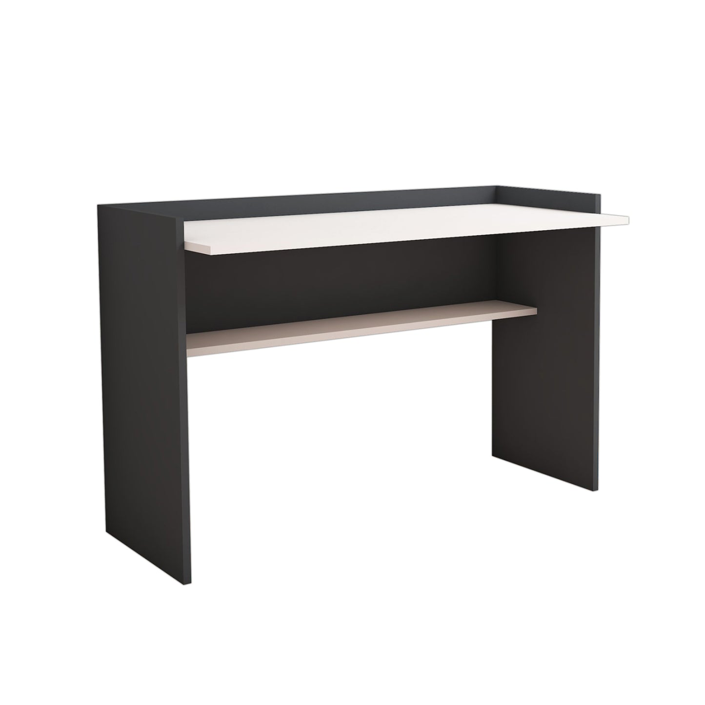 ΓΡΑΦΕΙΟ ΜΕΛΑΜΙΝΗΣ ΓΚΡΙ ΛΕΥΚΟ 118x58x80