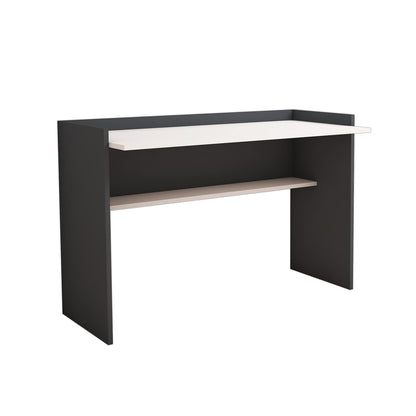 ΓΡΑΦΕΙΟ ΜΕΛΑΜΙΝΗΣ ΓΚΡΙ ΛΕΥΚΟ 118x58x80