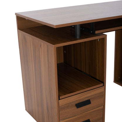 ΓΡΑΦΕΙΟ ΜΕΛΑΜΙΝΗΣ STATUS WALNUT 120x55x76