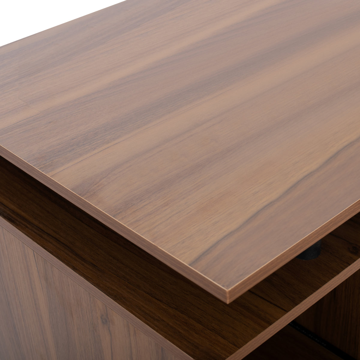 ΓΡΑΦΕΙΟ ΜΕΛΑΜΙΝΗΣ STATUS WALNUT 120x55x76