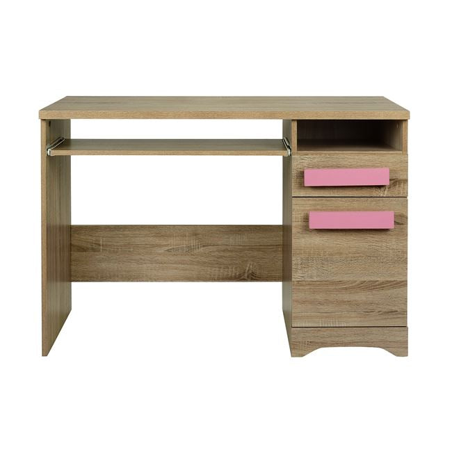 PLAYROOM SONAMA DESK PINK HANDLE 110x55x76.5