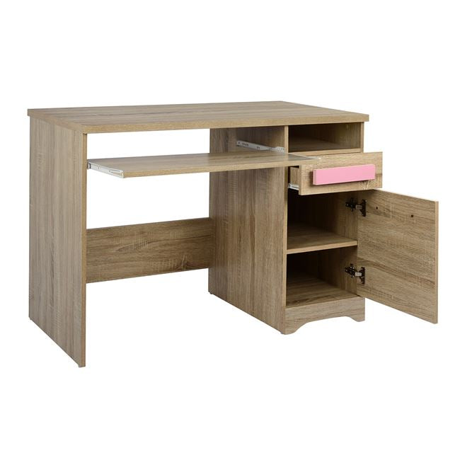 PLAYROOM SONAMA DESK PINK HANDLE 110x55x76.5