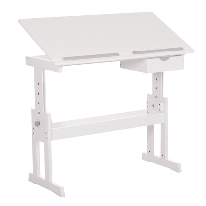 ΓΡΑΦΕΙΟ/ΣΧΕΔΙΑΣΤΗΡΙΟ ASCENT MDF ΣΕ ΛΕΥΚΟ 109x55x87,5