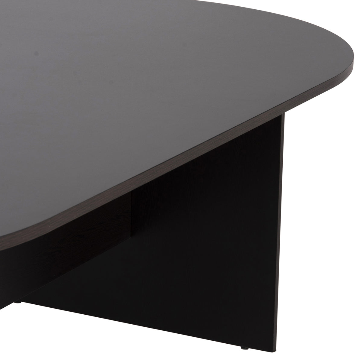SIENNA OVAL CONFERENCE DESK MELAMINE IN WENGE 240x120x75