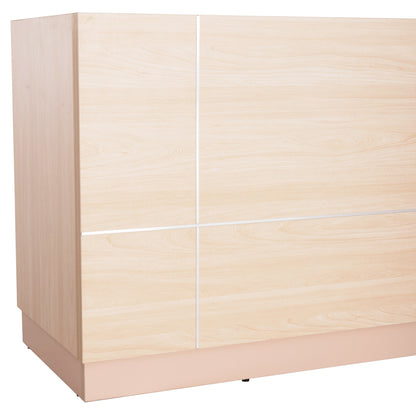 ΓΡΑΦΕΙΟ ΥΠΟΔΟΧΗΣ DALTON ΜΕΛΑΜΙΝΗ ΣΕ SONAMA ΜΠΕΖ 240x80x106