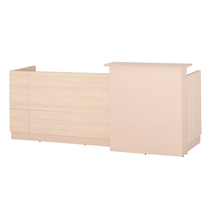 ΓΡΑΦΕΙΟ ΥΠΟΔΟΧΗΣ DALTON ΜΕΛΑΜΙΝΗ ΣΕ SONAMA ΜΠΕΖ 240x80x106