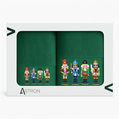 Χριστουγεννιάτικες Πετσέτες (Σετ 2 Τεμ.) Nutcrackers