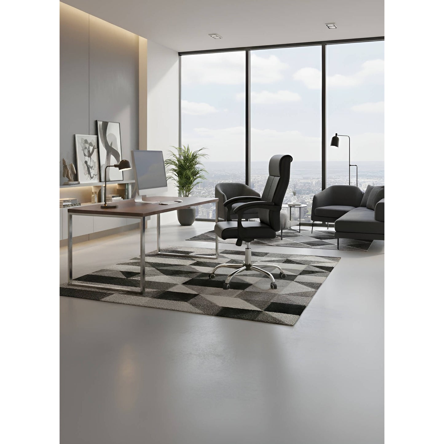 Office Chair Blackthorn Black 52x60x100