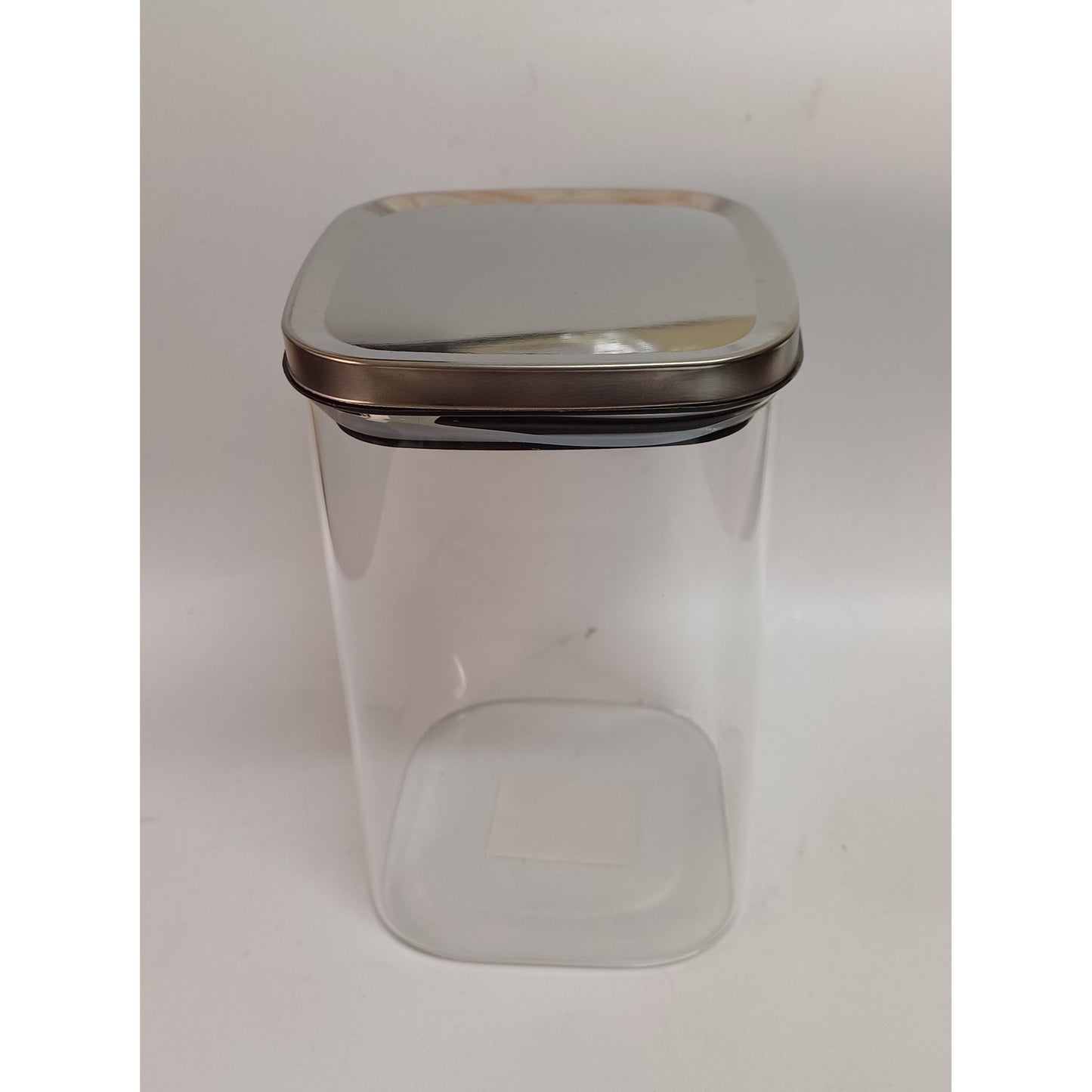 Βάζο Δοχείο Αποθήκευσης Γυάλινο με Μεταλλικό Καπάκι 1000ml