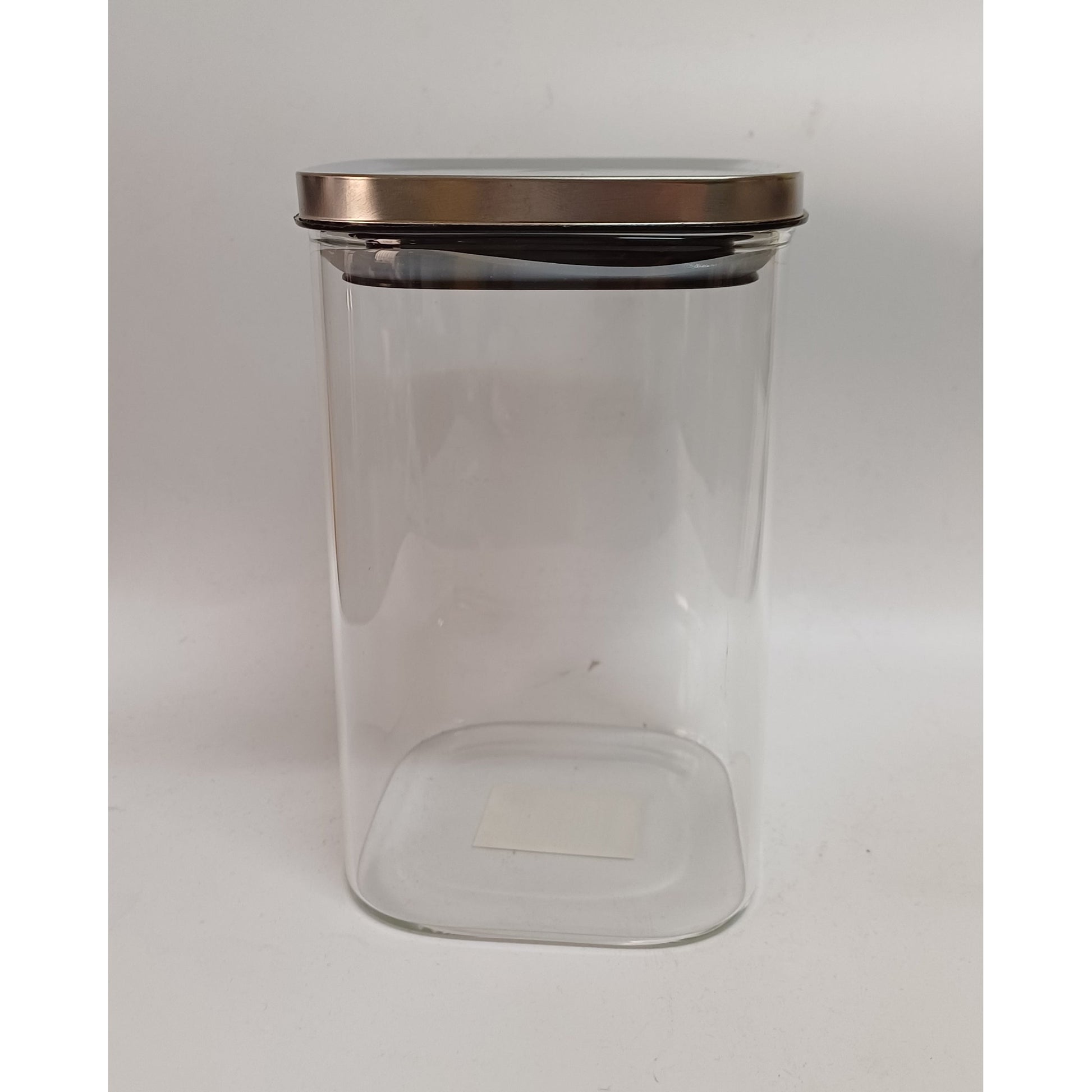 Βάζο Δοχείο Αποθήκευσης Γυάλινο με Μεταλλικό Καπάκι 1000ml