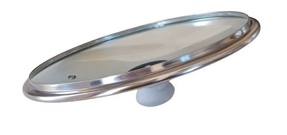 Γυάλινο Καπάκι Πυράντοχο για Τηγάνι & Κατσαρόλα 22εκ