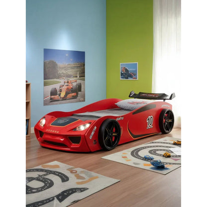 Παιδικό Κρεβάτι Vento Eco Sportline Κόκκινο 109x230x62