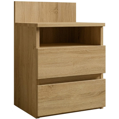 Κομοδίνο Juniper Plus Φυσικό 40x32x58