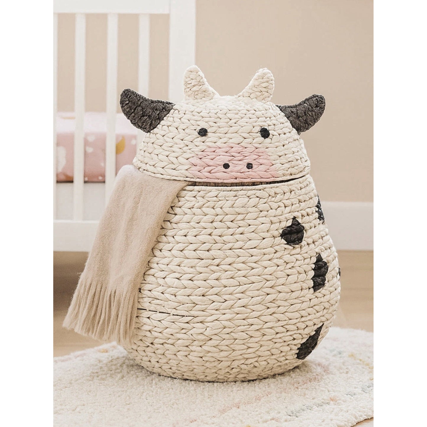 Storage Basket Cow 45x45x55
