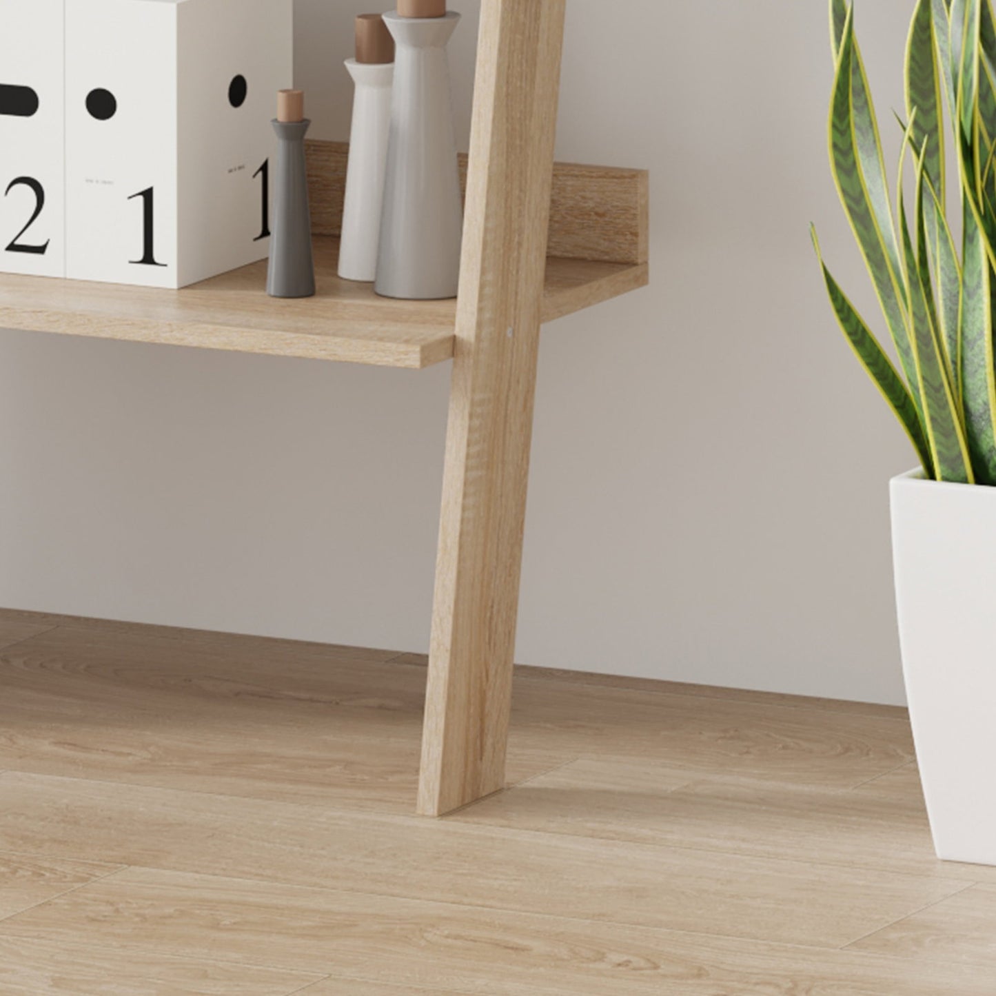 Gambi Bookshelf Natural 61x32.5x189
