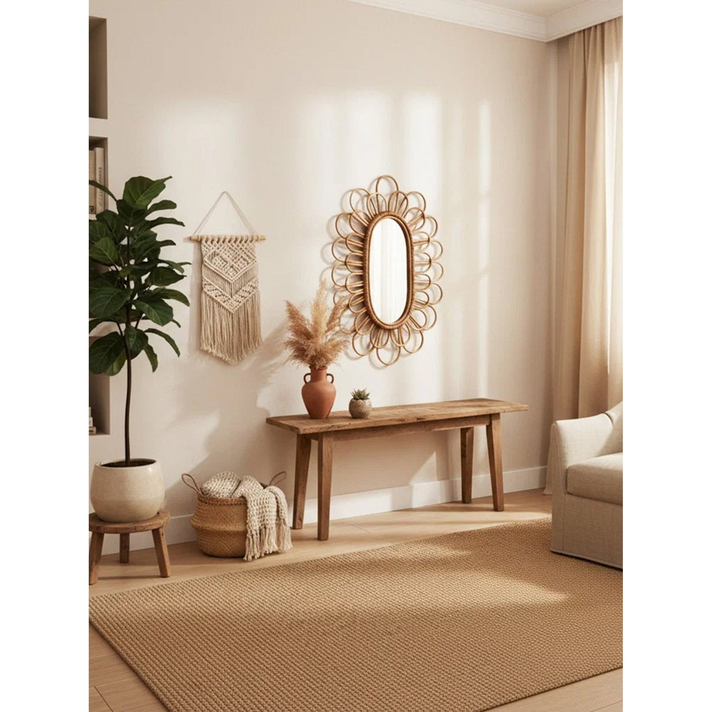 Καθρέπτης Mandal 35x65εκ