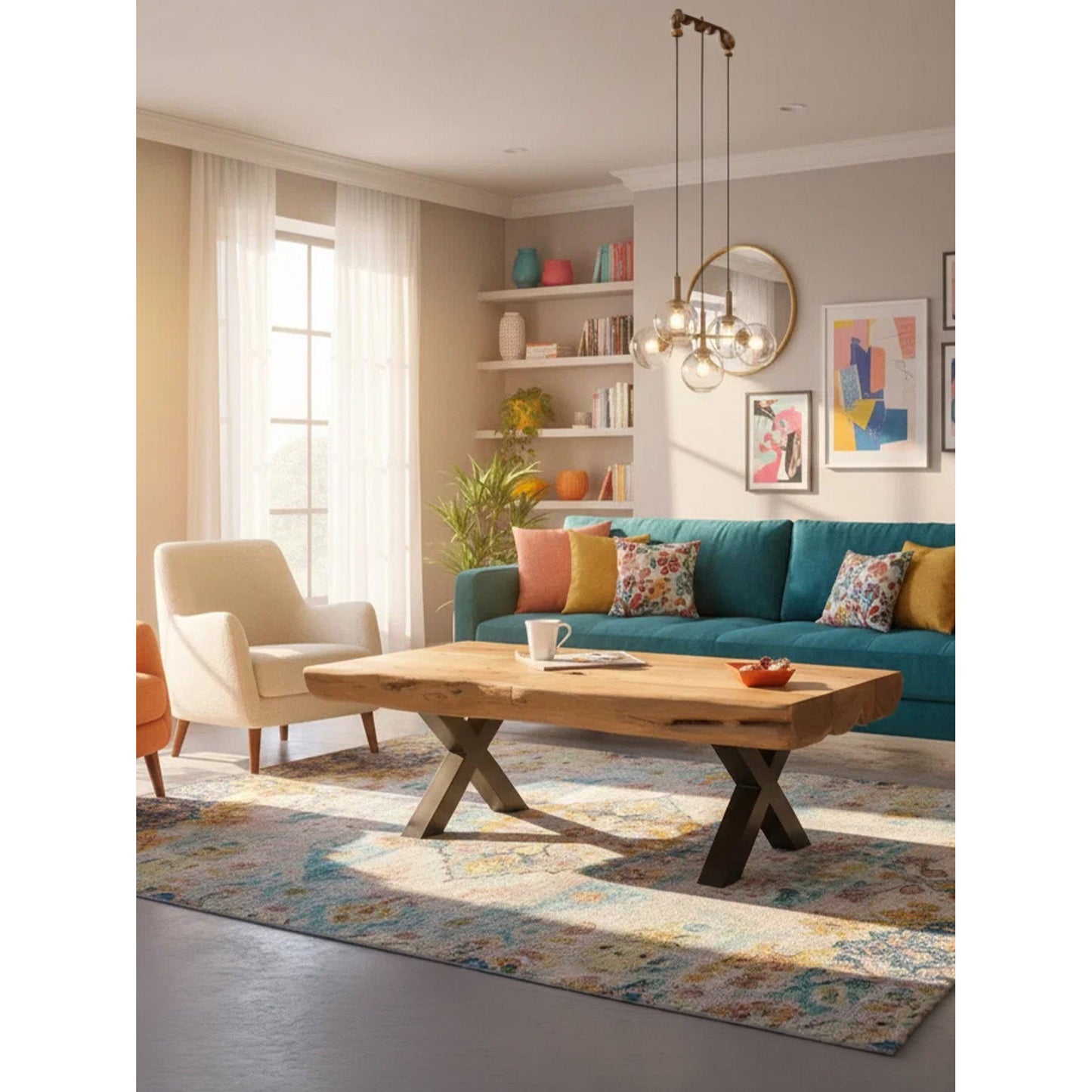 Τραπεζάκι Σαλονιού Kiran 118x60x40