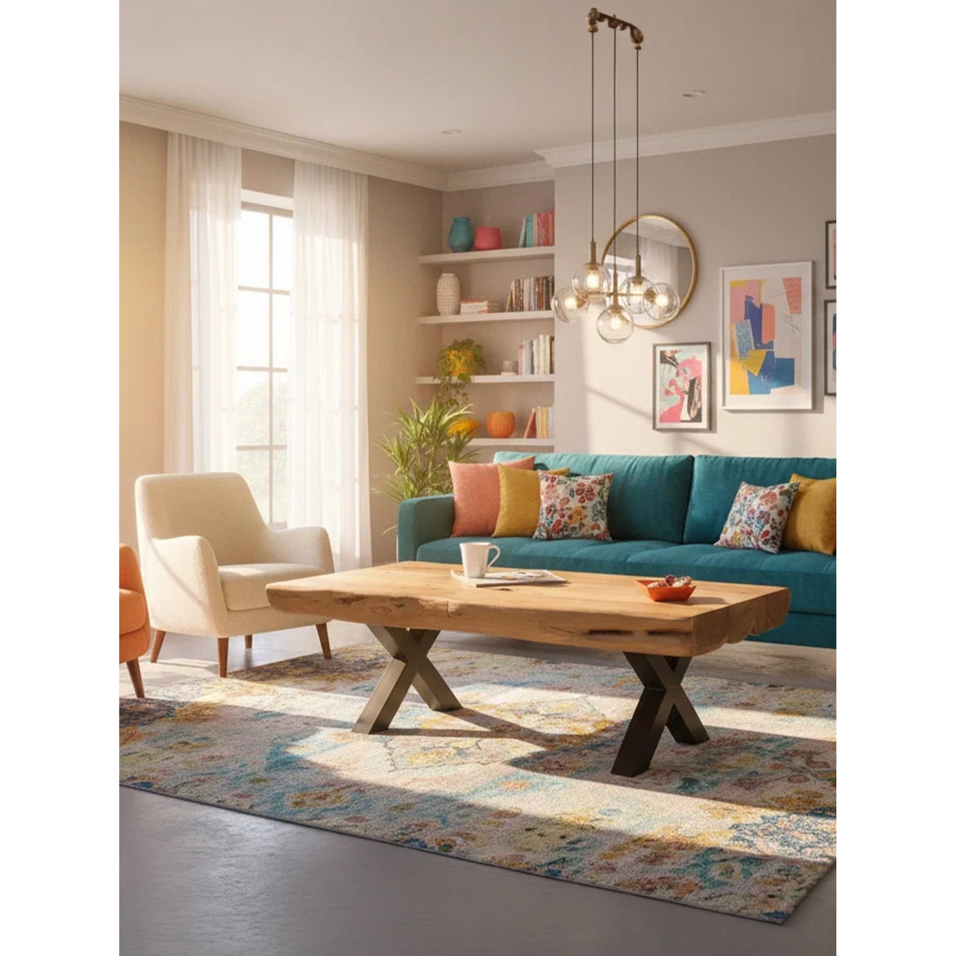 Τραπεζάκι Σαλονιού Kiran 118x60x40