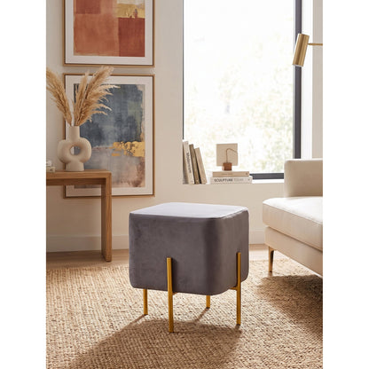 Cubic Stool Grey 40x40x40