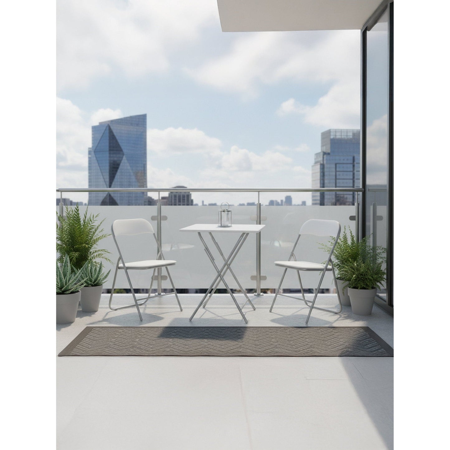 Lewis Dining Set White