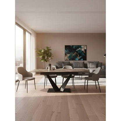 Τραπέζι Manitoba Επεκτεινόμενο 160x90x75