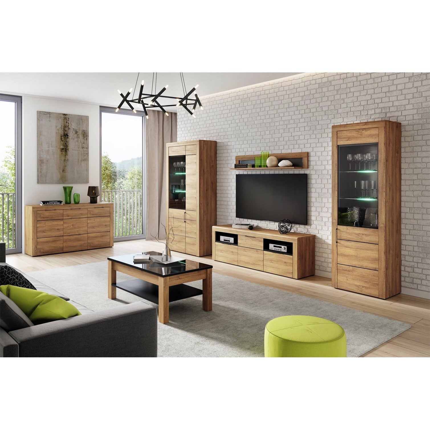 Βιτρίνα Leon 67x40x199