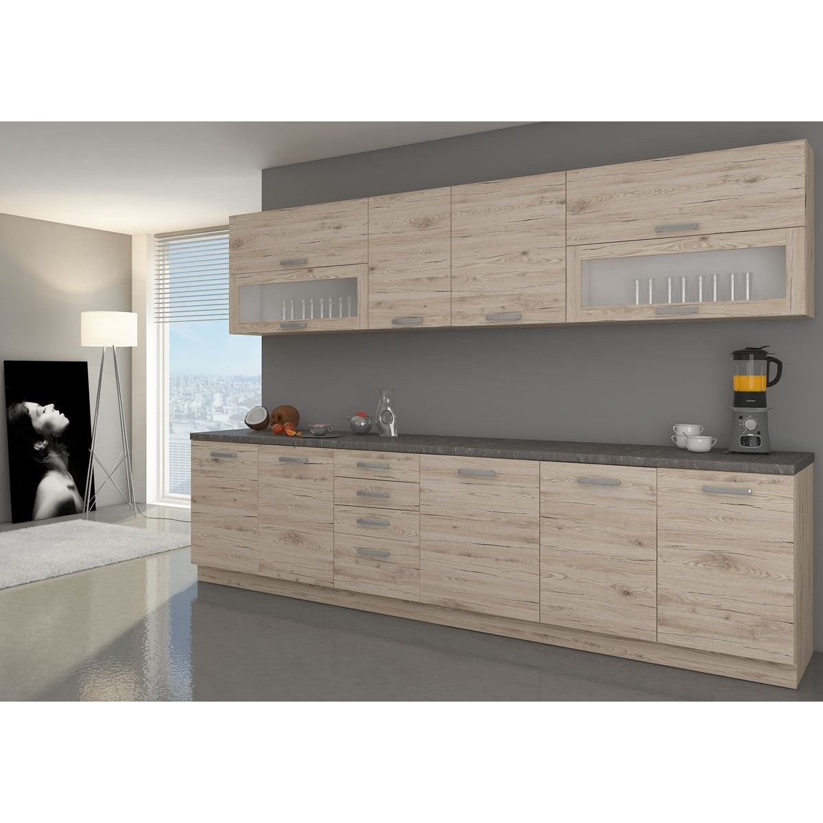 Επιδαπέδιο Ντουλάπι Beaux 60 DK 60x57x210