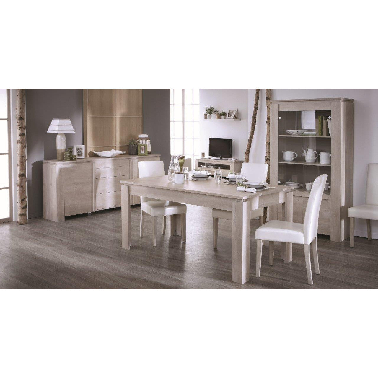 Καρέκλα Vara Λευκό 45x55.5x94