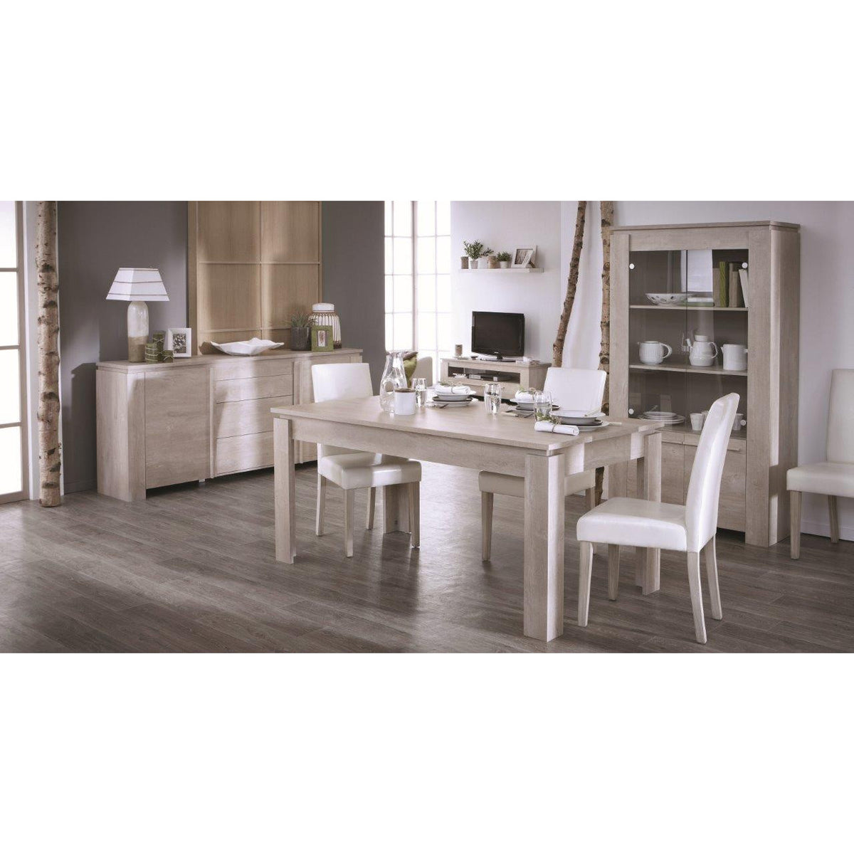Καρέκλα Vara Λευκό 45x55.5x94