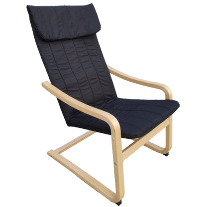 Πολυθρόνα Relax Roy Μαύρο 59x71x99