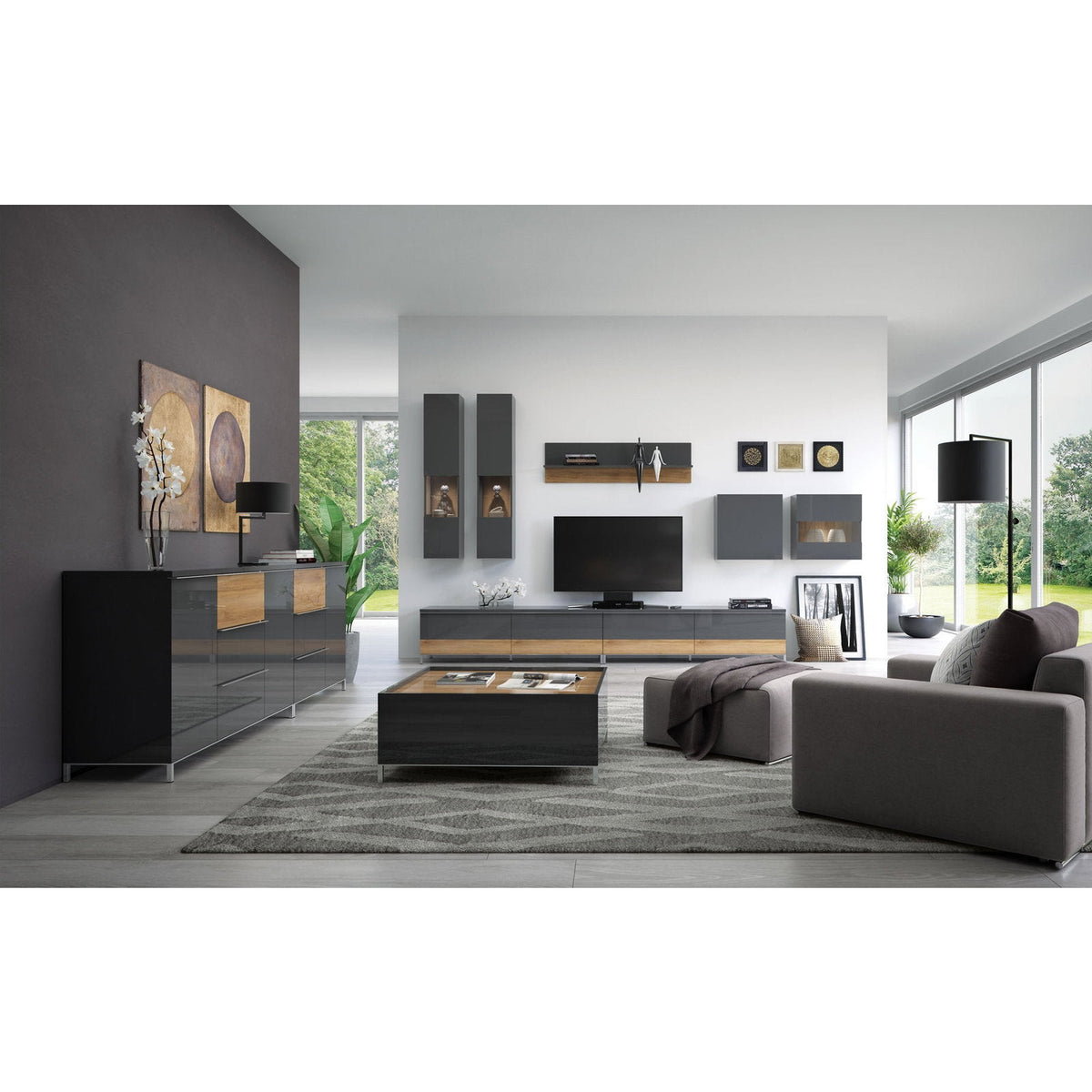 Έπιπλο Τηλεόρασης Agate 2S 152x45x46