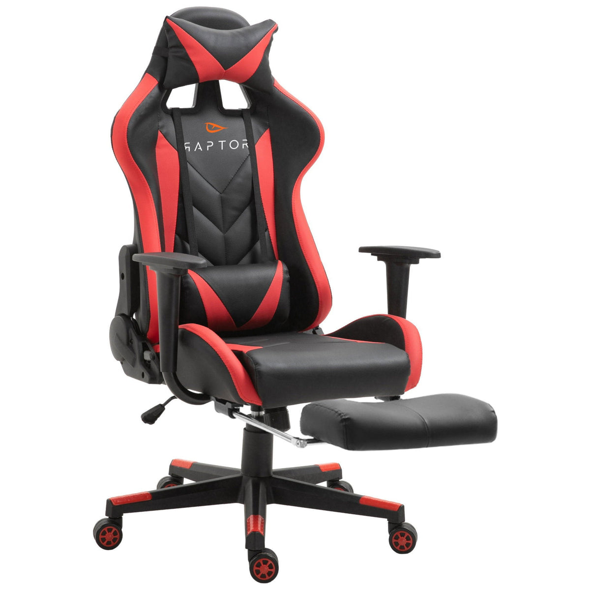 Καρέκλα Gaming Raptor Stellar Κόκκινο 53x49εκ