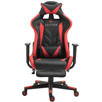 Καρέκλα Gaming Raptor Stellar Κόκκινο 53x49εκ