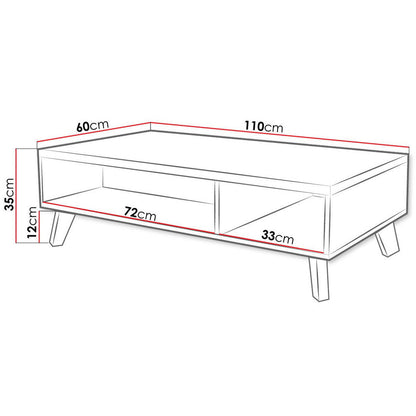 Lotta Coffee Table 110x60x35