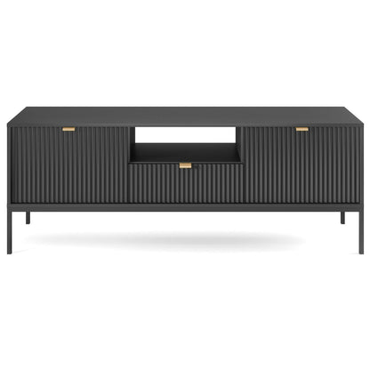 Palermo TV Stand Black 154x39x56