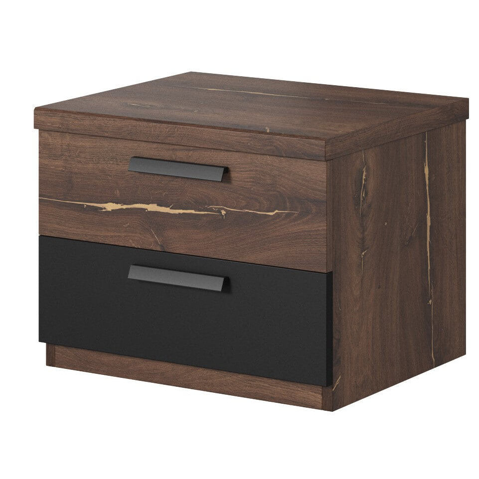 Κομοδίνο Sigon Καφέ 46x40x37