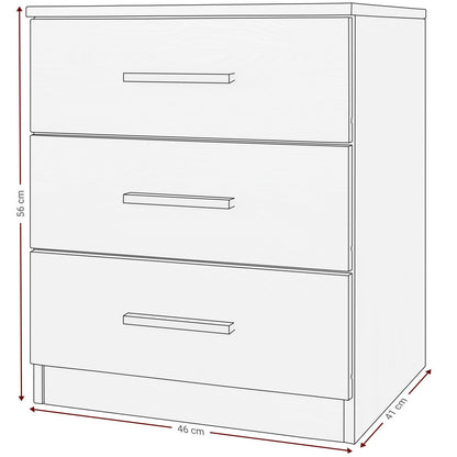 Κομοδίνο Kappa Carbon 46x41x56