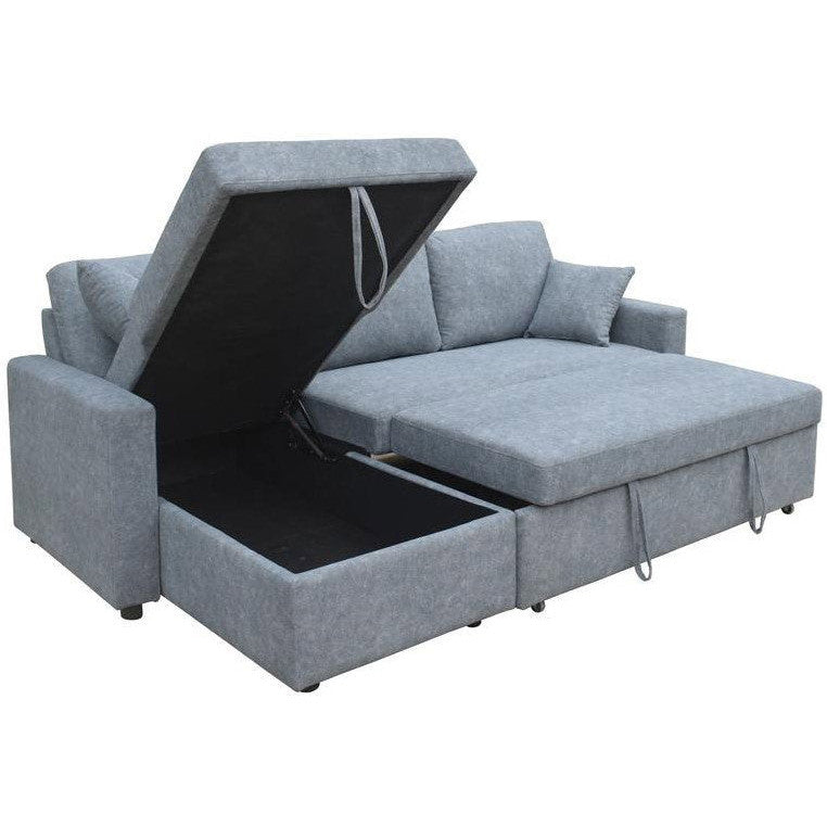 Corner Sofa Vancouver Dark Grey 223x146x83
