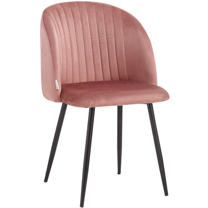 Zera Armchair Dusty Rose 50.5x55.5x87