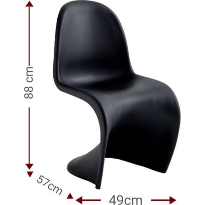 Maggy Chair Black 49x57x88