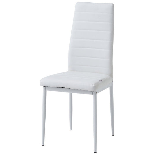 Καρέκλα Jake Λευκό 40.5x46x99