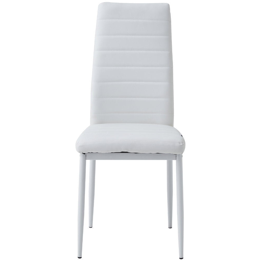 Καρέκλα Jake Λευκό 40.5x46x99
