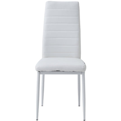 Καρέκλα Jake Λευκό 40.5x46x99