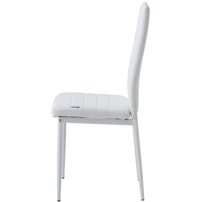 Καρέκλα Jake Λευκό 40.5x46x99