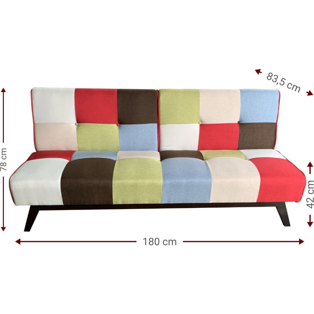 Sofa Bed Jumble 180x83.5x78