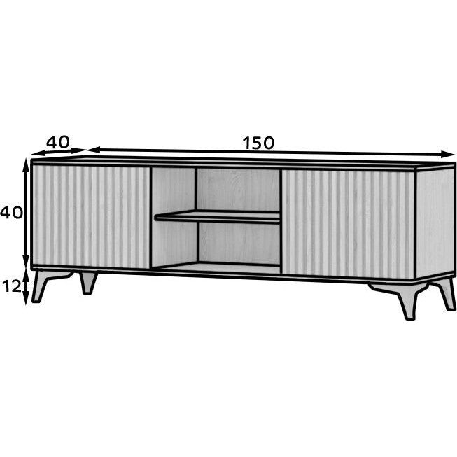 TV Stand Natsi 150x40x52