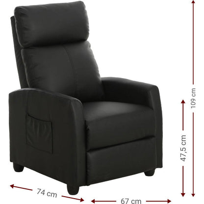 Relax Massage Armchair Fray 67x74x109